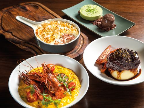 Bread Street Kitchen 午餐套餐特别优惠——小面包干、焦糖洋葱、塔雷吉欧奶酪
